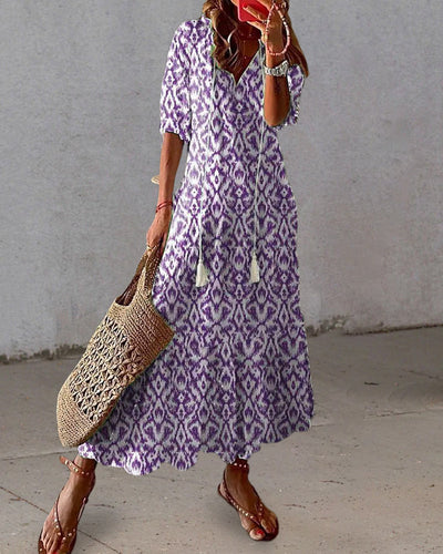 Ines - Boheemse Chic Jurk