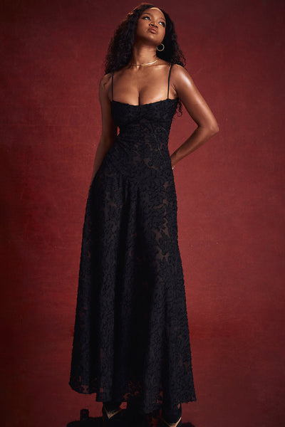 Paulette - Elegante Lange Jurk