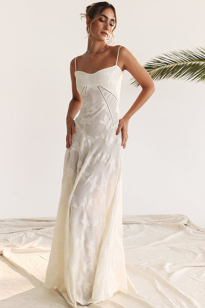 Paulette - Elegante Lange Jurk