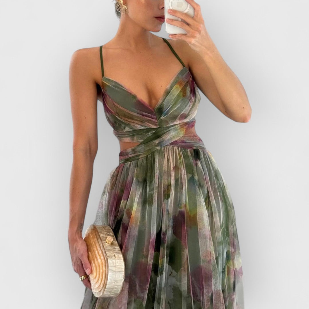 Verity - Elegante Maxi Jurk