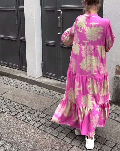 Fransesca - Elegante Vloeiende Jurk