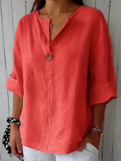 Jasmine - Casual Linnen Blouse