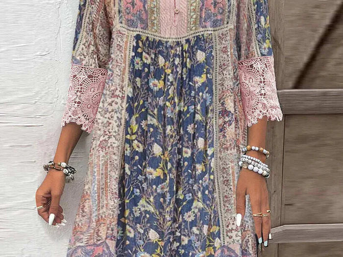 Kirsten - Elegante Boheemse Jurk