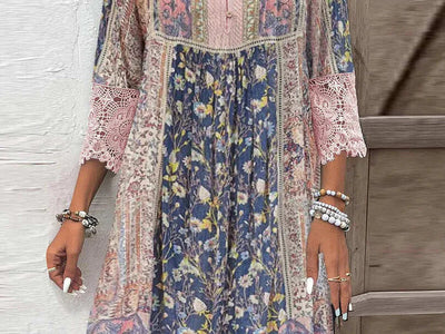 Kirsten - Elegante Boheemse Jurk
