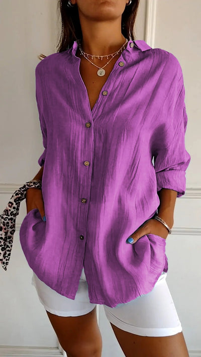 Krisha - Oversized Elegante Blouse