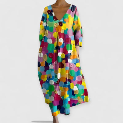 Schoon - Elegante V-Hals Jurk