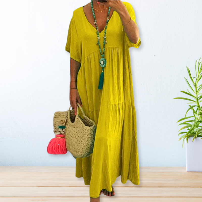 Wilma - Elegante Lange Jurk