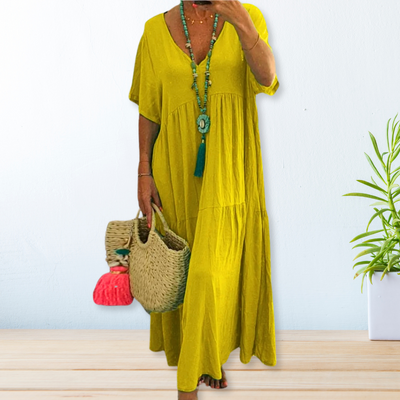 Wilma - Elegante Lange Jurk