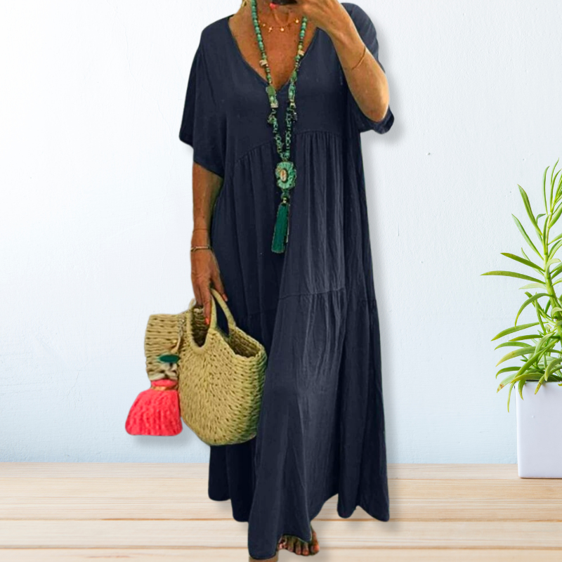 Wilma - Elegante Lange Jurk