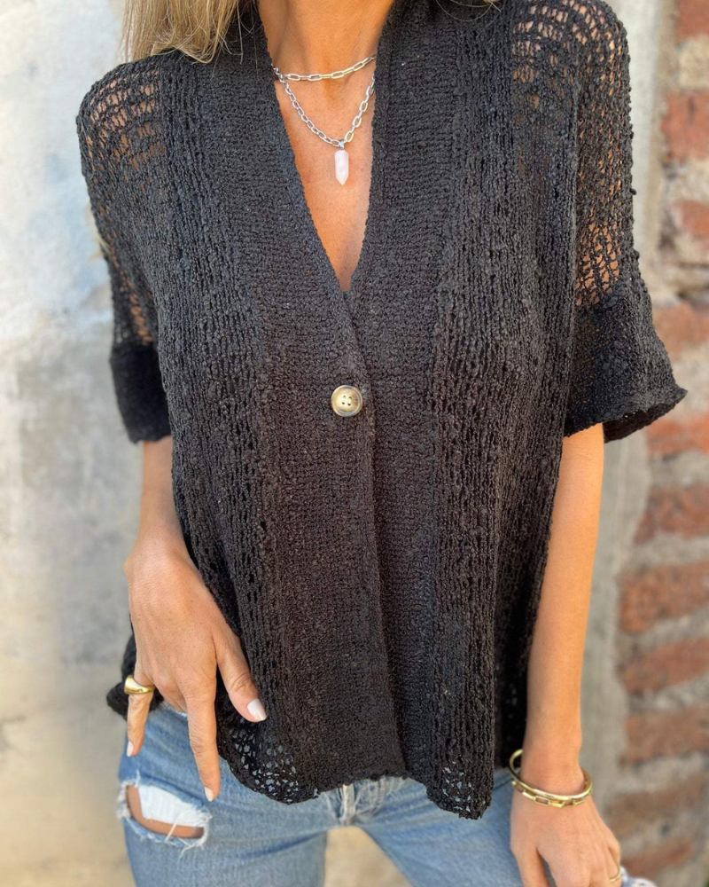 Aimée - Elegant Gebreid Top