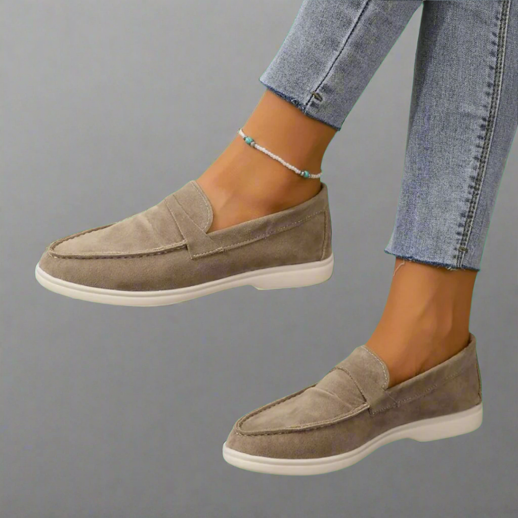 Hannah - Elegante Suède Mocassins