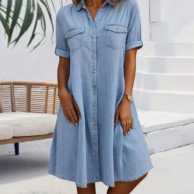 Evelina - Elegante Midi Jurk