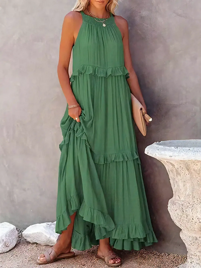 Mabel - Elegante en Lichte Maxi Jurk