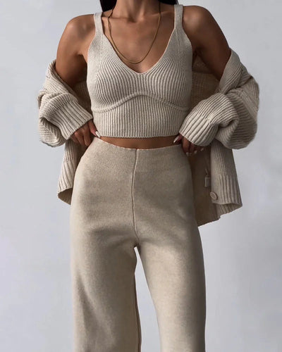 Amandine - Elegant Gebreid Set