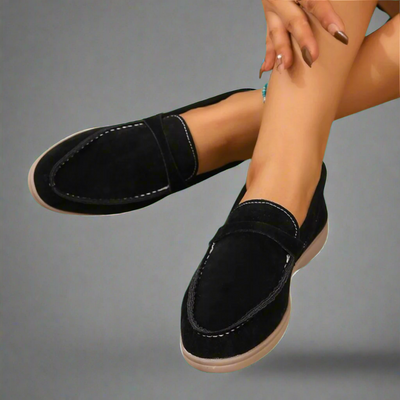 Hannah - Elegante Suède Mocassins
