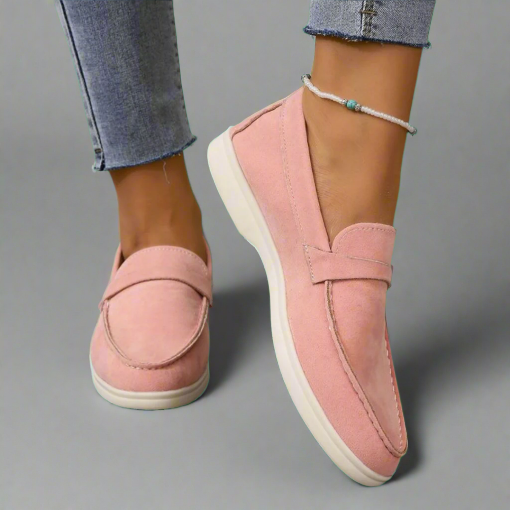 Hannah - Elegante Suède Mocassins