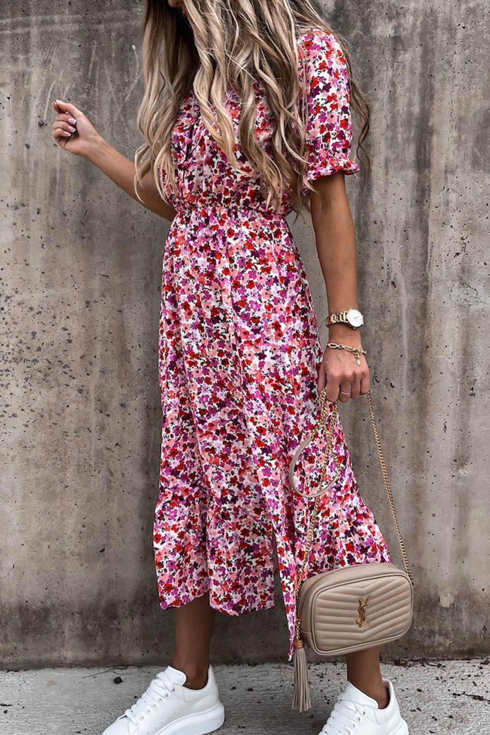 Georgia - Elegante Bloemenjurk