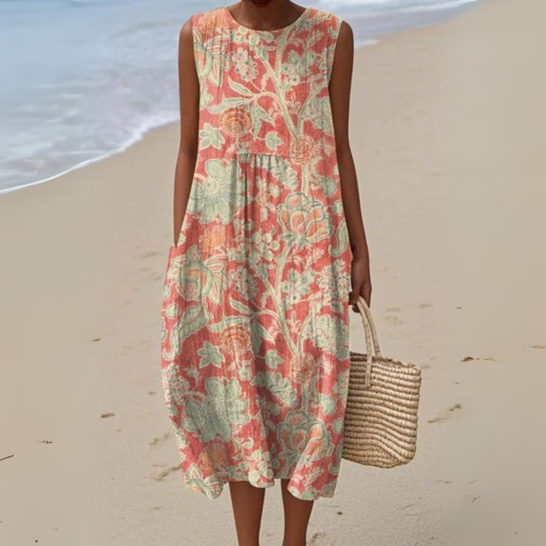 Ellis - Vintage Bloemenjurk