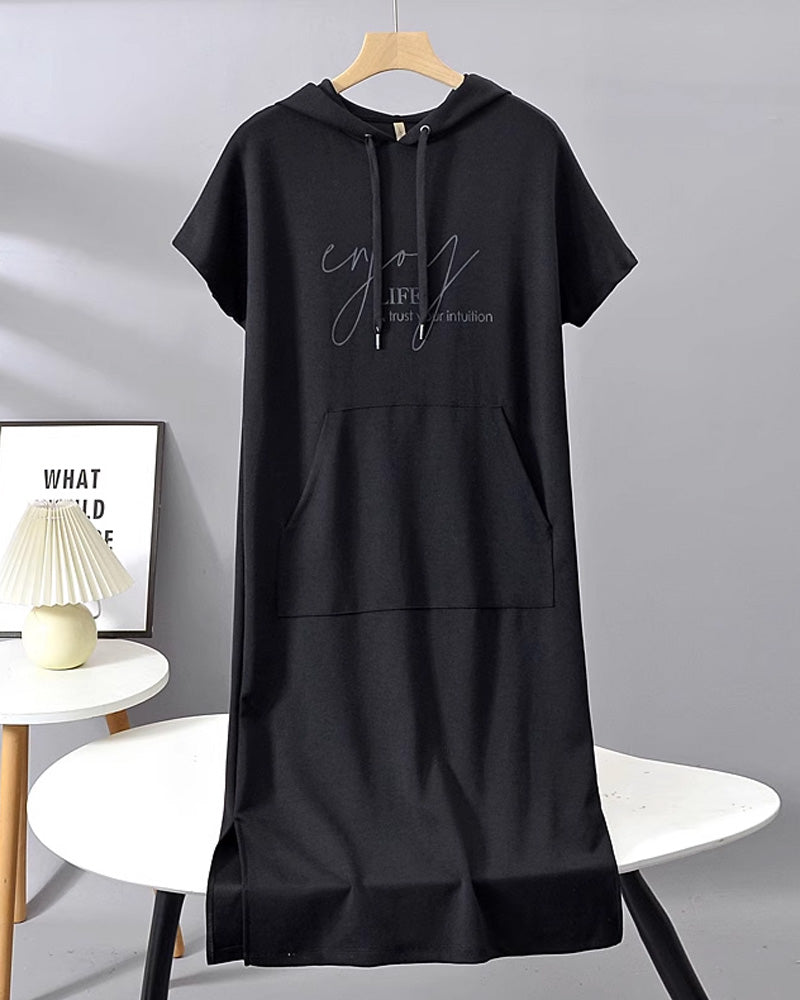 Saskia - Casual Hoodie Dress