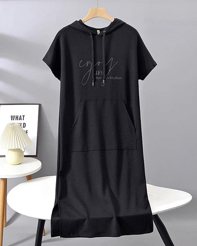 Saskia - Casual Hoodie Dress