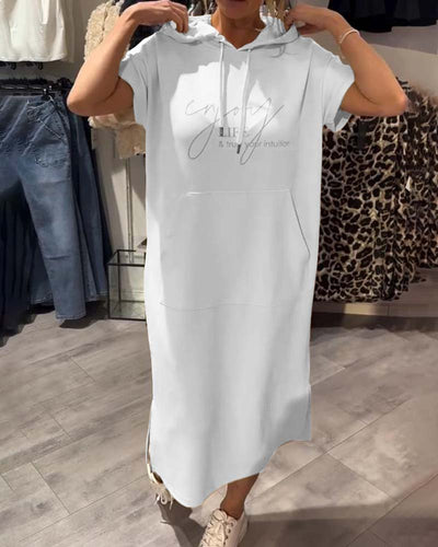 Saskia - Casual Hoodie Dress