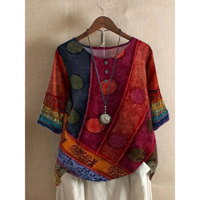 Valarie – Mozaïek Shirt