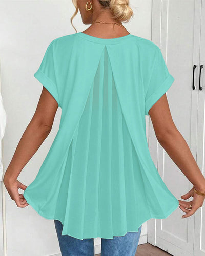 Estella - T-shirt Patchwork Casual