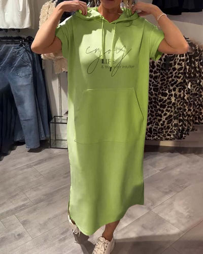 Saskia - Casual Hoodie Dress