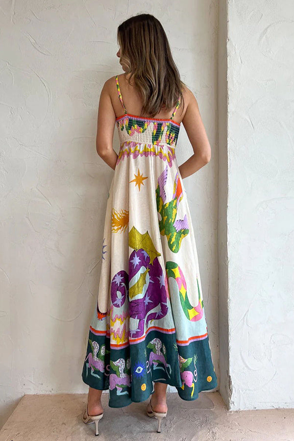Angeline - Elegante Lange Jurk