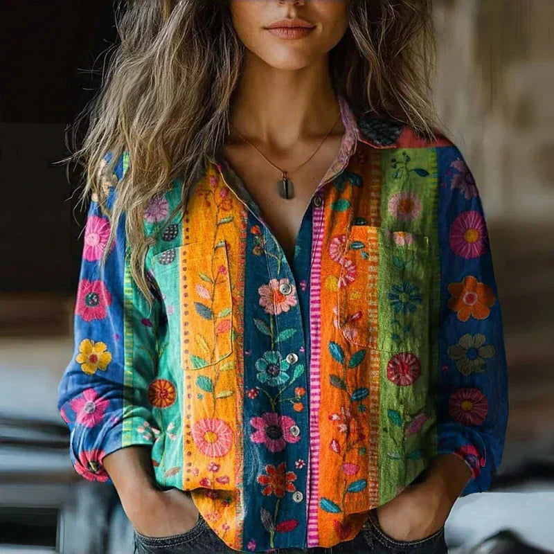 Valentina - Vintage Elegante Blouse