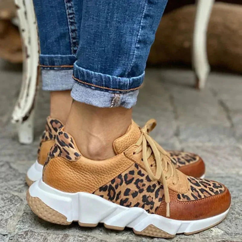 Femke - Sneakers Luipaard Trendy