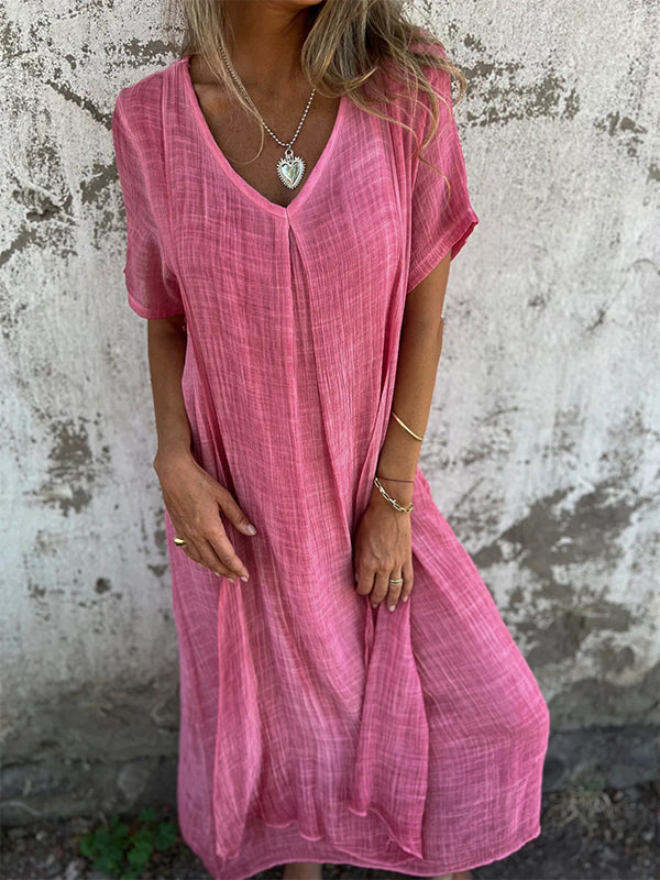 Malaga - Elegante Ecologische Jurk
