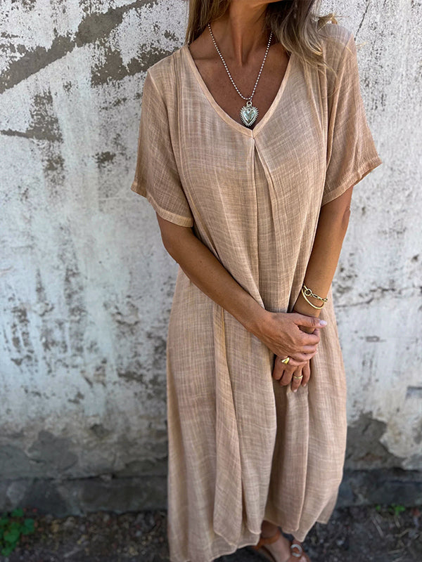 Malaga - Elegante Ecologische Jurk