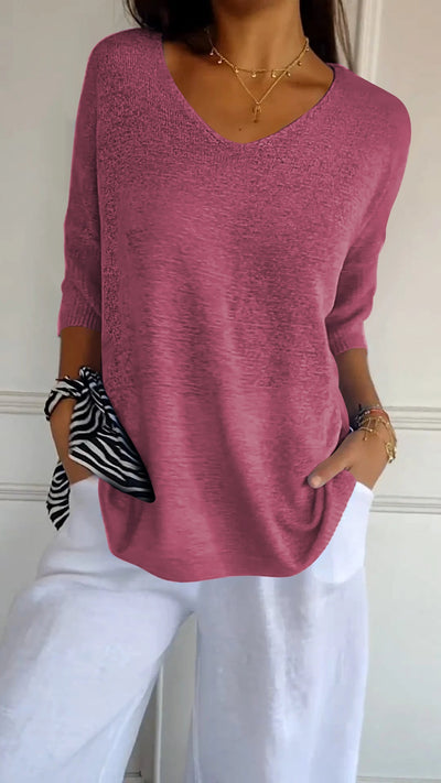 Anna - Chic Top in Breiwerk