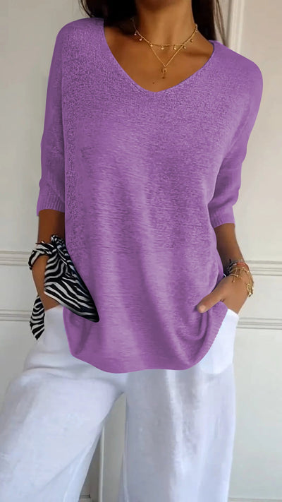 Anna - Chic Top in Breiwerk