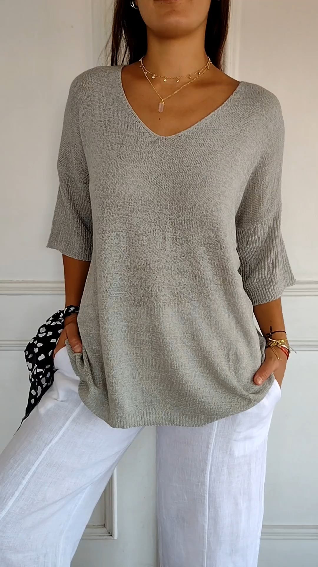 Anna - Chic Top in Breiwerk