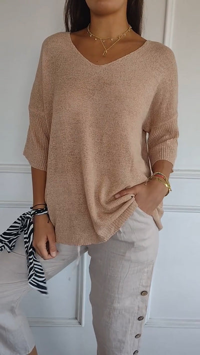 Anna - Chic Top in Breiwerk