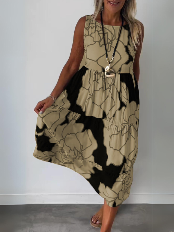 Camille - Elegante Mouwloze Jurk