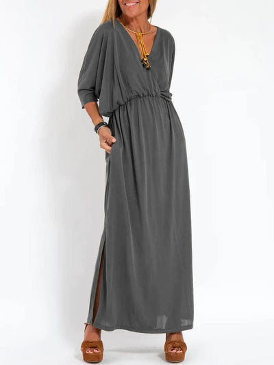 Amélie - Casual Jurk met V-Hals