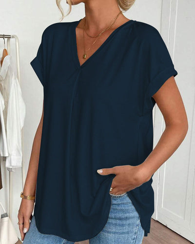 Estella - T-shirt Patchwork Casual