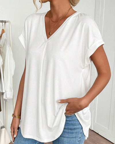 Estella - T-shirt Patchwork Casual