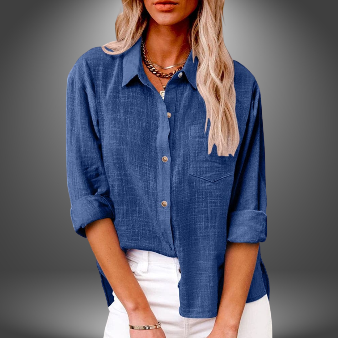 Evelia - Blouse van Premium Linnen