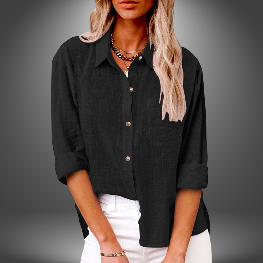 Evelia - Blouse van Premium Linnen