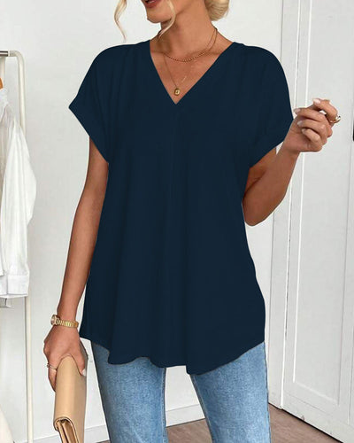 Estella - T-shirt Patchwork Casual