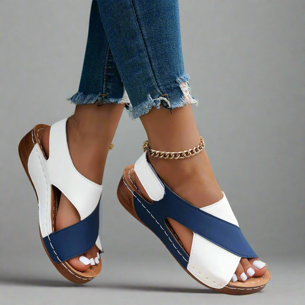 Alwine - Stijlvolle Comfort Wedges