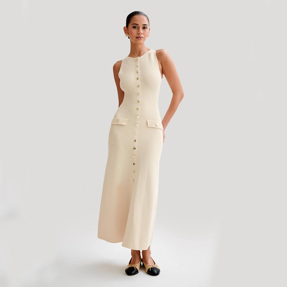 Esme - Elegante Mouwloze Jurk