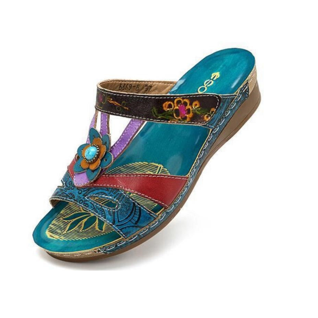 Sonia - Elegante Bloemen Sandalen