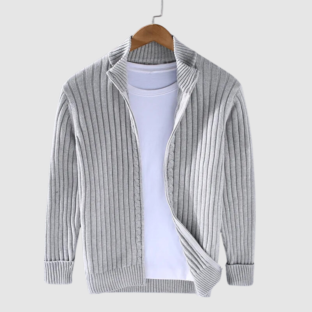 Massimo - Tijdloze Katoenen Cardigan