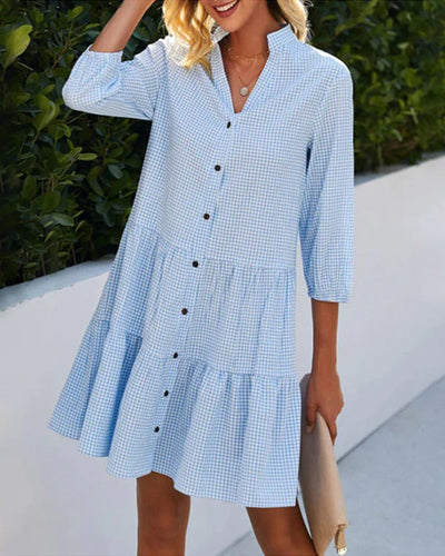 Emilia - Luxe Lente Midi Jurk