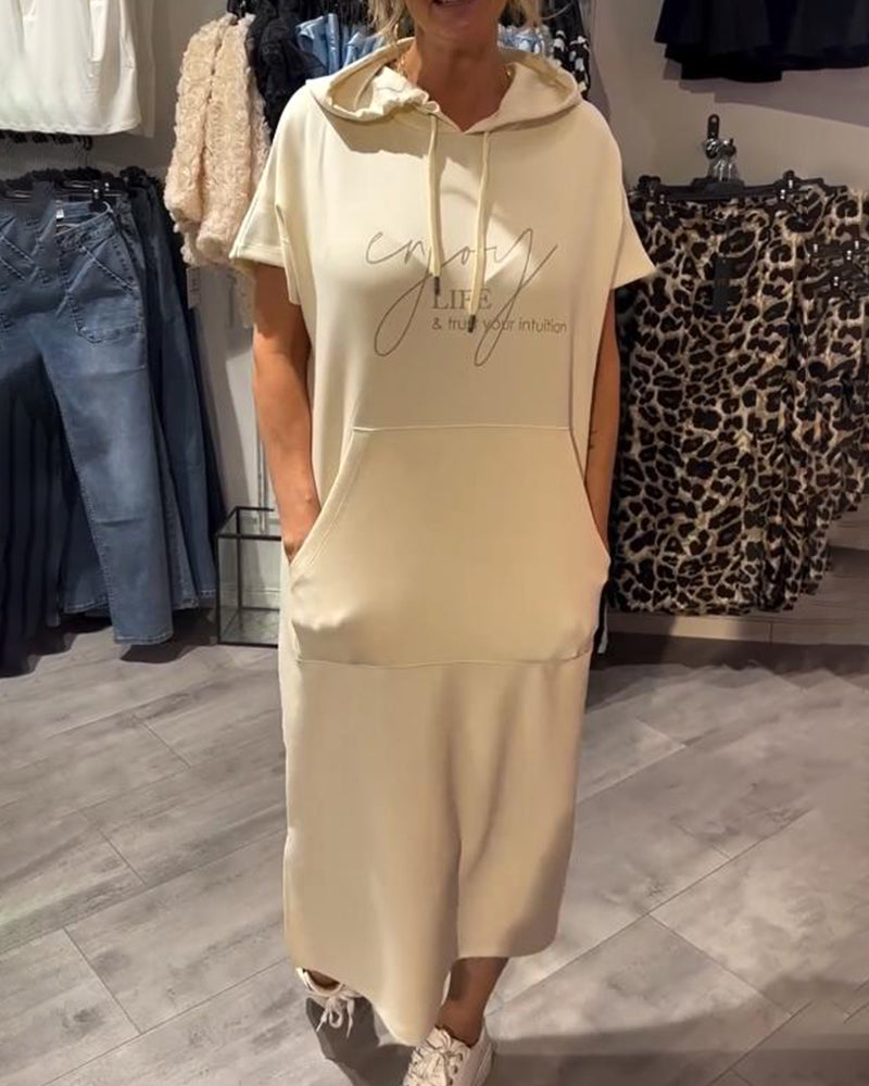 Saskia - Casual Hoodie Dress